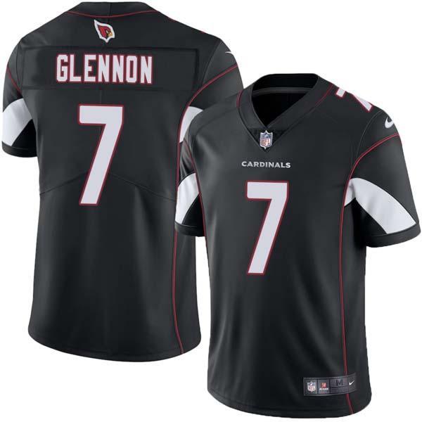 Black Mike Glennon Cardinals #7 Stitched American Football Jersey Custom Sewn-on Patches Mens Womens Youth
