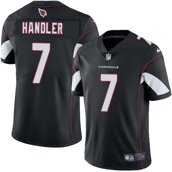 Black Phil Handler Cardinals #7 Stitched American Football Jersey Custom Sewn-on Patches Mens Womens Youth