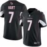 Black Jim Hart Cardinals #7 Stitched American Football Jersey Custom Sewn-on Patches Mens Womens Youth