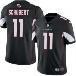 Black Eric Schubert Cardinals #11 Stitched American Football Jersey Custom Sewn-on Patches Mens Womens Youth