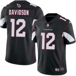 Black Joe Davidson Cardinals #12 Stitched American Football Jersey Custom Sewn-on Patches Mens Womens Youth