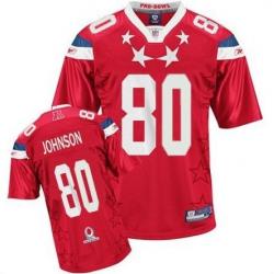 Andre Johnson Houston Football Jersey - Houston #80 Football Jersey(2011 Pro Bowl)