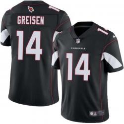 Black Chris Greisen Cardinals #14 Stitched American Football Jersey Custom Sewn-on Patches Mens Womens Youth