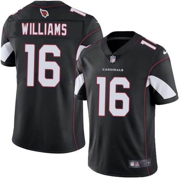 Black Chad Williams Cardinals #16 Stitched American Football Jersey Custom Sewn-on Patches Mens Womens Youth