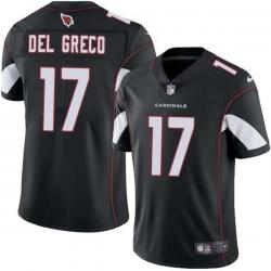 Black Al Del Greco Cardinals #17 Stitched American Football Jersey Custom Sewn-on Patches Mens Womens Youth
