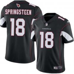 Black Bill Springsteen Cardinals #18 Stitched American Football Jersey Custom Sewn-on Patches Mens Womens Youth