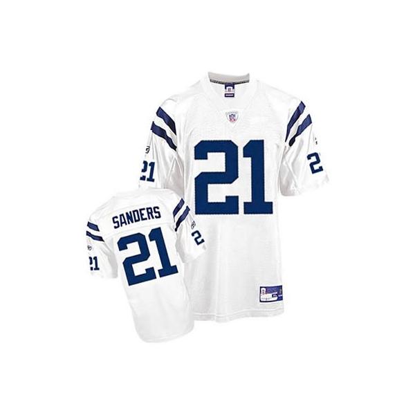 Bob Sanders Indianapolis Football Jersey - Indianapolis #21 Football Jersey(White)