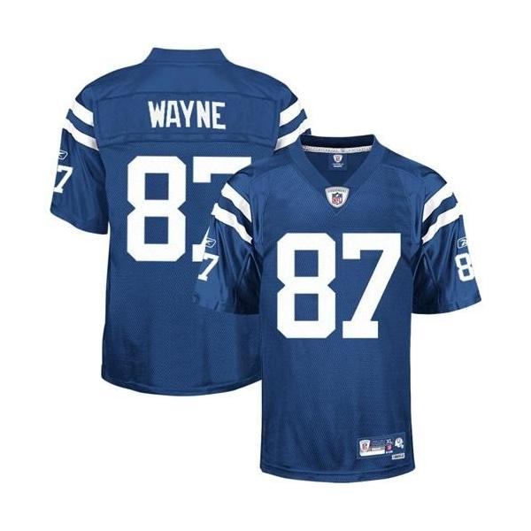 Reggie Wayne Indianapolis Football Jersey - Indianapolis #87 Football Jersey(Blue)
