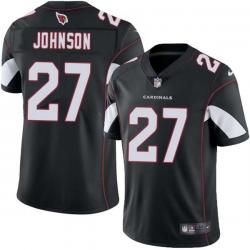 Black Gregg Johnson Cardinals #27 Stitched American Football Jersey Custom Sewn-on Patches Mens Womens Youth