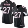 Black Leonard Johnson Cardinals #27 Stitched American Football Jersey Custom Sewn-on Patches Mens Womens Youth