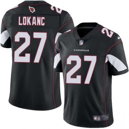 Black Joe Lokanc Cardinals #27 Stitched American Football Jersey Custom Sewn-on Patches Mens Womens Youth