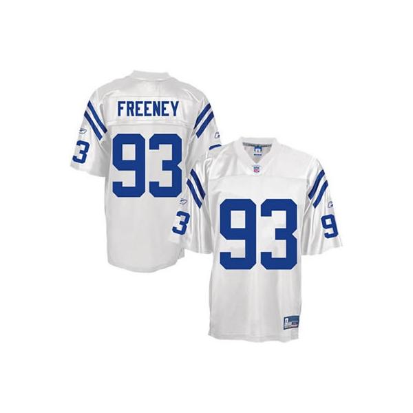 Dwight Freeney Indianapolis Football Jersey - Indianapolis #93 Football Jersey(White)