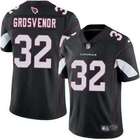 Black George Grosvenor Cardinals #32 Stitched American Football Jersey Custom Sewn-on Patches Mens Womens Youth