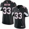 Black Tre Boston Cardinals #33 Stitched American Football Jersey Custom Sewn-on Patches Mens Womens Youth