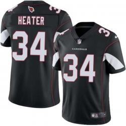 Black Don Heater Cardinals #34 Stitched American Football Jersey Custom Sewn-on Patches Mens Womens Youth