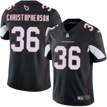 Black Ryan Christopherson Cardinals #36 Stitched American Football Jersey Custom Sewn-on Patches Mens Womens Youth