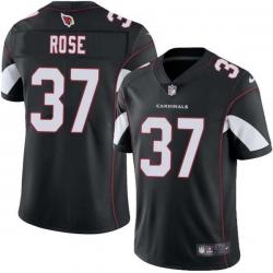 Black Gene Rose Cardinals #37 Stitched American Football Jersey Custom Sewn-on Patches Mens Womens Youth