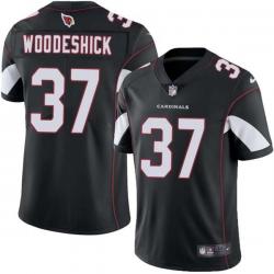 Black Tom Woodeshick Cardinals #37 Stitched American Football Jersey Custom Sewn-on Patches Mens Womens Youth