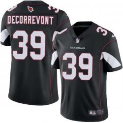 Black Billy deCorrevont Cardinals #39 Stitched American Football Jersey Custom Sewn-on Patches Mens Womens Youth