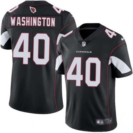 Black Eric Washington Cardinals #40 Stitched American Football Jersey Custom Sewn-on Patches Mens Womens Youth