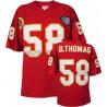 D Thomas KC Football Jersey - KC #58 Football Jersey(Red)