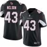 Black Kyle Nelson Cardinals #43 Stitched American Football Jersey Custom Sewn-on Patches Mens Womens Youth