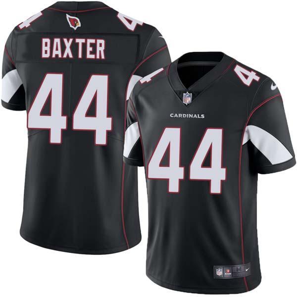 Black Jarrod Baxter Cardinals #44 Stitched American Football Jersey Custom Sewn-on Patches Mens Womens Youth