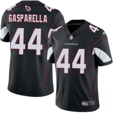 Black Joe Gasparella Cardinals #44 Stitched American Football Jersey Custom Sewn-on Patches Mens Womens Youth