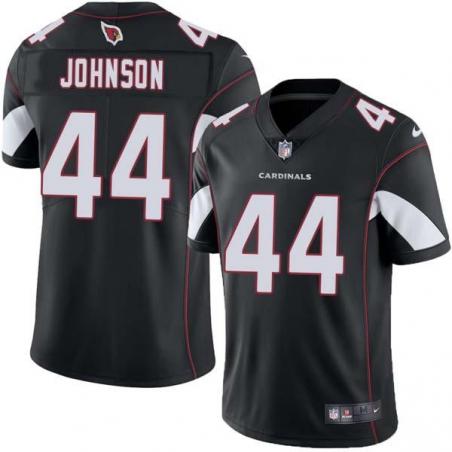Black D.J. Johnson Cardinals #44 Stitched American Football Jersey Custom Sewn-on Patches Mens Womens Youth