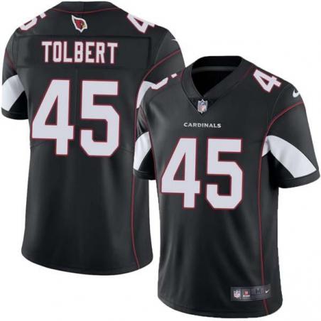 Black Jim Tolbert Cardinals #45 Stitched American Football Jersey Custom Sewn-on Patches Mens Womens Youth