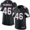 Black Tim McDonald Cardinals #46 Stitched American Football Jersey Custom Sewn-on Patches Mens Womens Youth