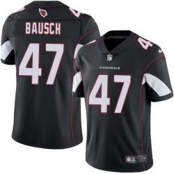 Black Jim Bausch Cardinals #47 Stitched American Football Jersey Custom Sewn-on Patches Mens Womens Youth