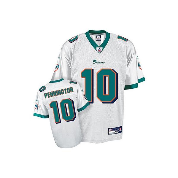 Chad Pennington Miami Football Jersey - Miami #10 Football Jersey(White)
