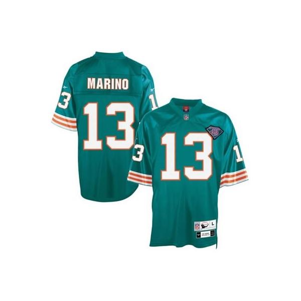 Dan Marino Miami Football Jersey - Miami #13 Football Jersey(Green)