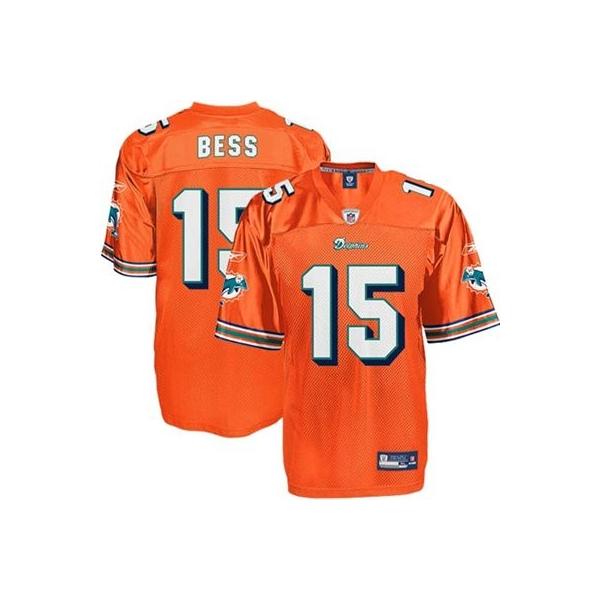 Davone Bess Miami Football Jersey - Miami #15 Football Jersey(Orange)