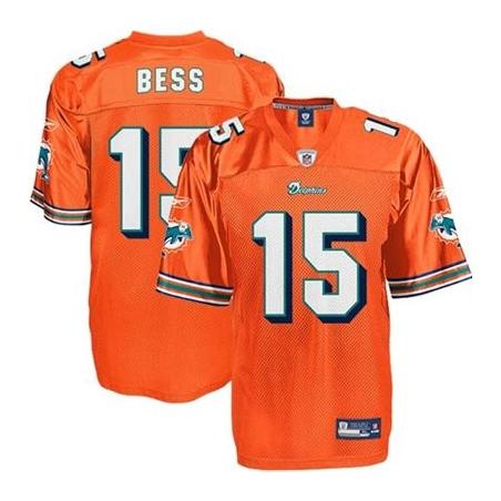 Davone Bess Miami Football Jersey - Miami #15 Football Jersey(Orange)