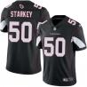 Black Jason Starkey Cardinals #50 Stitched American Football Jersey Custom Sewn-on Patches Mens Womens Youth
