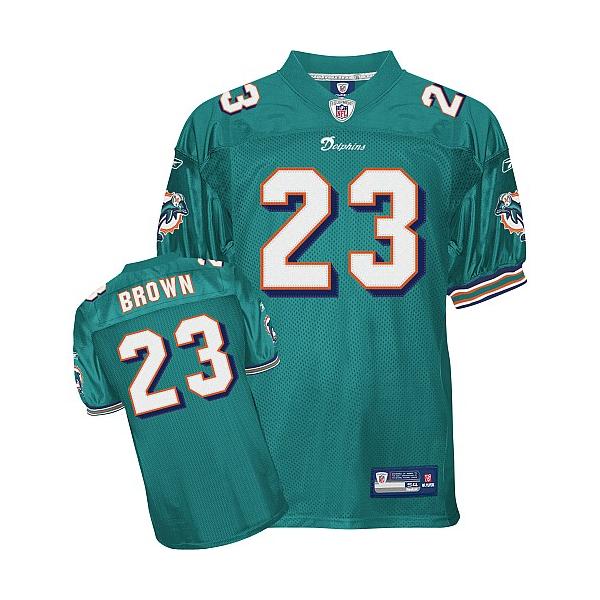 Ronnie Brown Miami Football Jersey - Miami #23 Football Jersey(Green)