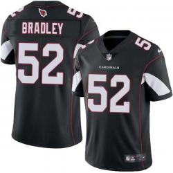 Black Stewart Bradley Cardinals #52 Stitched American Football Jersey Custom Sewn-on Patches Mens Womens Youth