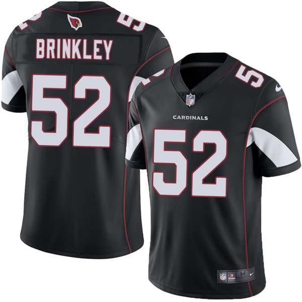 Black Jasper Brinkley Cardinals #52 Stitched American Football Jersey Custom Sewn-on Patches Mens Womens Youth