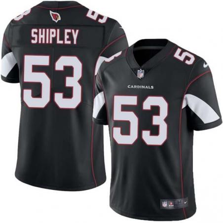 Black A.Q. Shipley Cardinals #53 Stitched American Football Jersey Custom Sewn-on Patches Mens Womens Youth