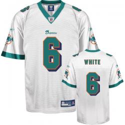 Pat White Miami Football Jersey - Miami #6 Football Jersey(White)