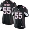 Black Jim Taylor Cardinals #55 Stitched American Football Jersey Custom Sewn-on Patches Mens Womens Youth