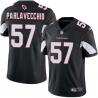 Black Chet Parlavecchio Cardinals #57 Stitched American Football Jersey Custom Sewn-on Patches Mens Womens Youth