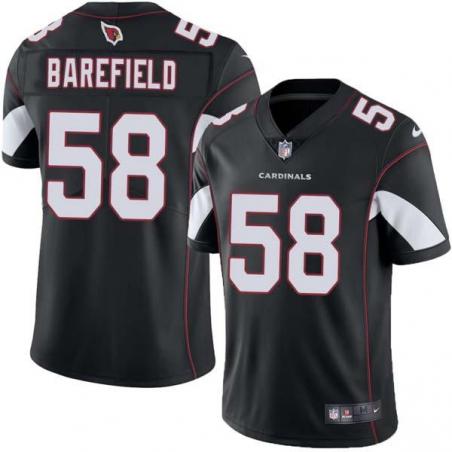 Black John Barefield Cardinals #58 Stitched American Football Jersey Custom Sewn-on Patches Mens Womens Youth