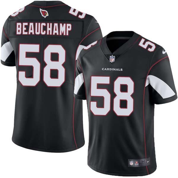 Black Al Beauchamp Cardinals #58 Stitched American Football Jersey Custom Sewn-on Patches Mens Womens Youth