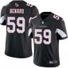 Black Marcus Benard Cardinals #59 Stitched American Football Jersey Custom Sewn-on Patches Mens Womens Youth