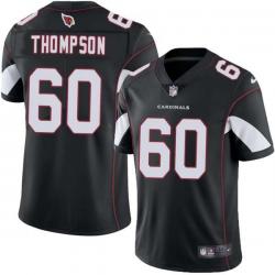 Black Harry Thompson Cardinals #60 Stitched American Football Jersey Custom Sewn-on Patches Mens Womens Youth