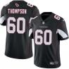Black Harry Thompson Cardinals #60 Stitched American Football Jersey Custom Sewn-on Patches Mens Womens Youth