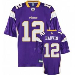 Percy Harvin Minnesota Football Jersey - Minnesota #12 Football Jersey(Purple)